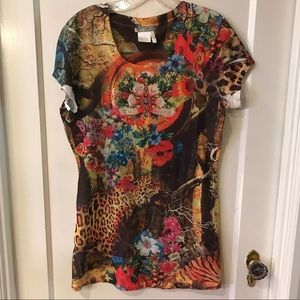 Alberto Makali Semi sheer shirt